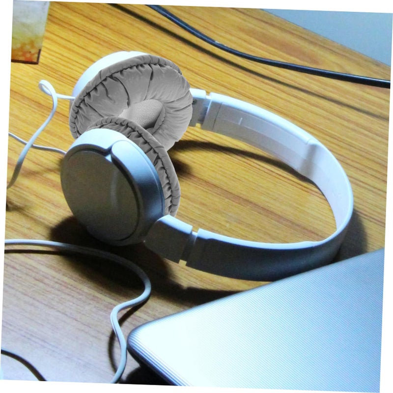 Soft Comfortable Replacement Ear Pads Cushions Over Ear Headphones Sweat Resistant Black - Image 5