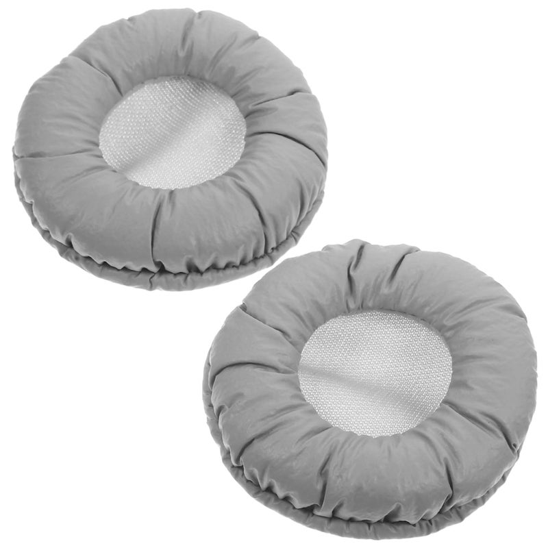 Soft Comfortable Replacement Ear Pads Cushions Over Ear Headphones Sweat Resistant Black - Image 2