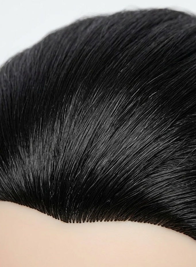 Globalstar Black Hair Mannequin Training Head - Professional Practice Model for Cosmetology - Image 5