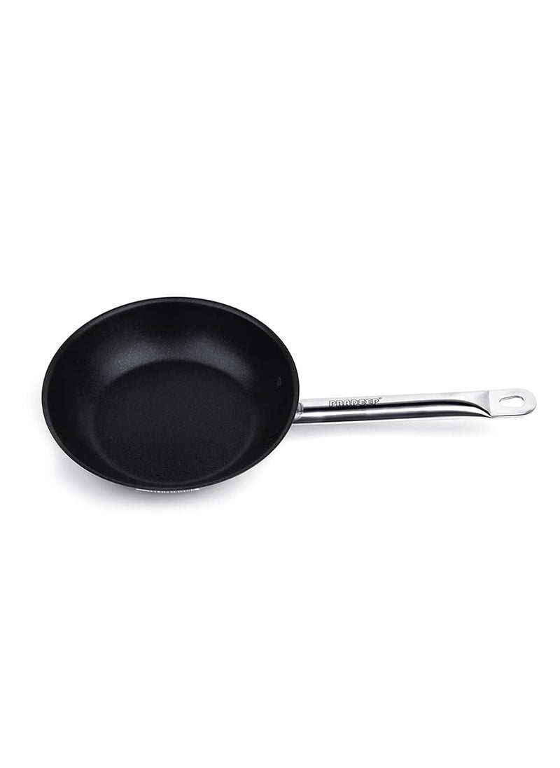 Pradeep - PRADEEP Champion Amico Stainless Steel Non-Stick Fry Pan with Sandwich Bottom, 32 cm, 3.1 LTR - Image 1