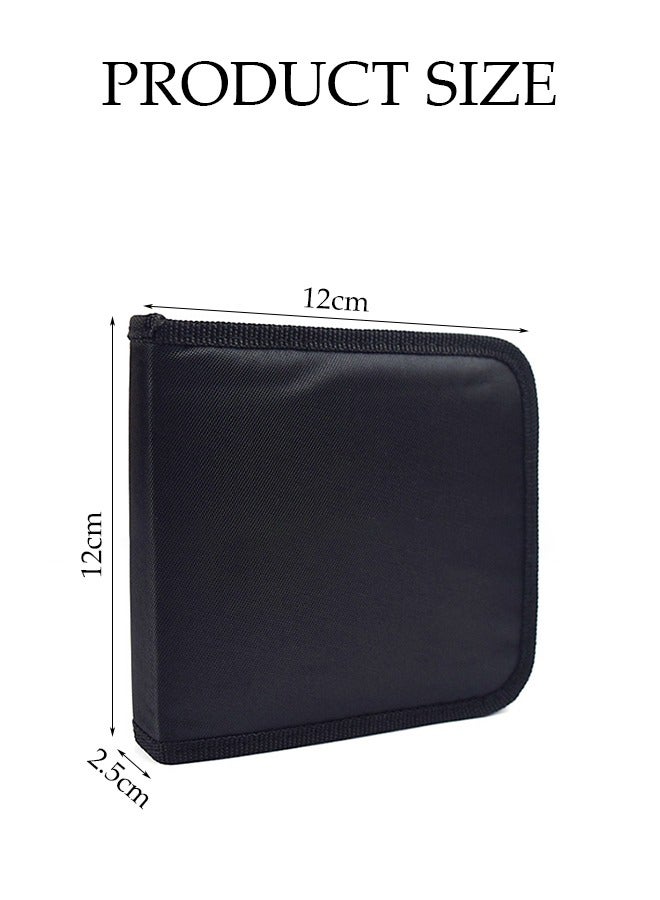 إسكدنيا طقم خياطة هدايا للجدة، الأم، الصديق، المسافر، البالغين، المبتدئين، الطوارئ، لوازم الخياطة مع مقص، إبر خياطة، ثُقْب، خيوط، شريط قياس إلخ (أسود) - Image 3