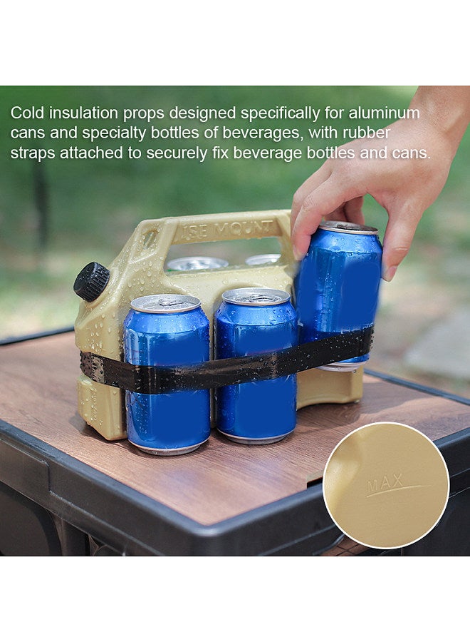 Outdoor IcePack Reusable Portable Freezer Beverage Retain Freshness Cooler Camping Picnic Large Capacity Milk Drinkings Storage Ice Bucket  - Image 4
