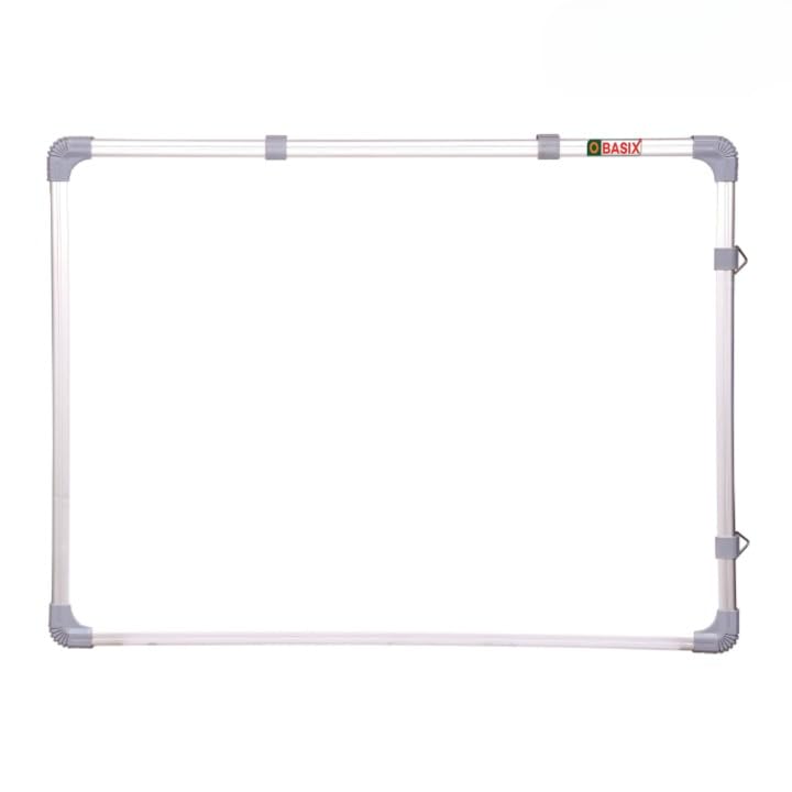 OBASIX White Board 1x1.5 Feet (Non Magnetic) Classic Series CWB3045 | Light Weight Aluminium Frame - Image 1