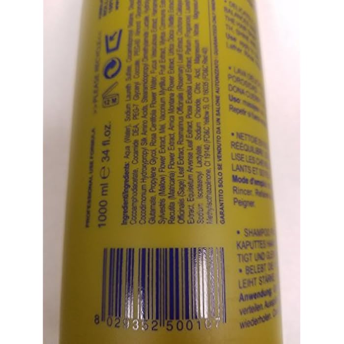 UNA Energizing Shampoo - Argan Oil, Shea Butter & Silk Protein for Strengthening & Hydrating, Gentle Daily Cleanser for All Hair Types, Adds Shine & Controls Frizz - 1000ml - Image 2
