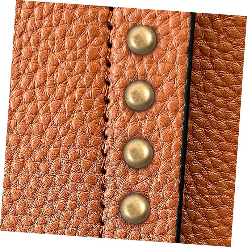 HAPINARY 100pcs Silver Round Rivet Spikes for Clothing Shoes Bags Belts DIY Crafting Kit - Image 4