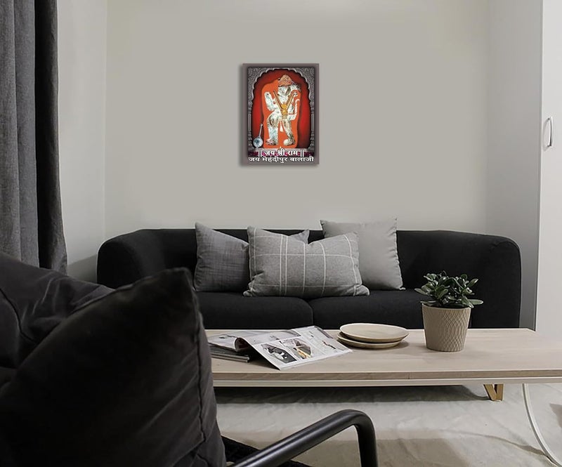 Anaadi Mehandipur Balaji Photo Poster Without Frame For Home Office Decoration Pack Of 2 10x12 Inch - Image 2