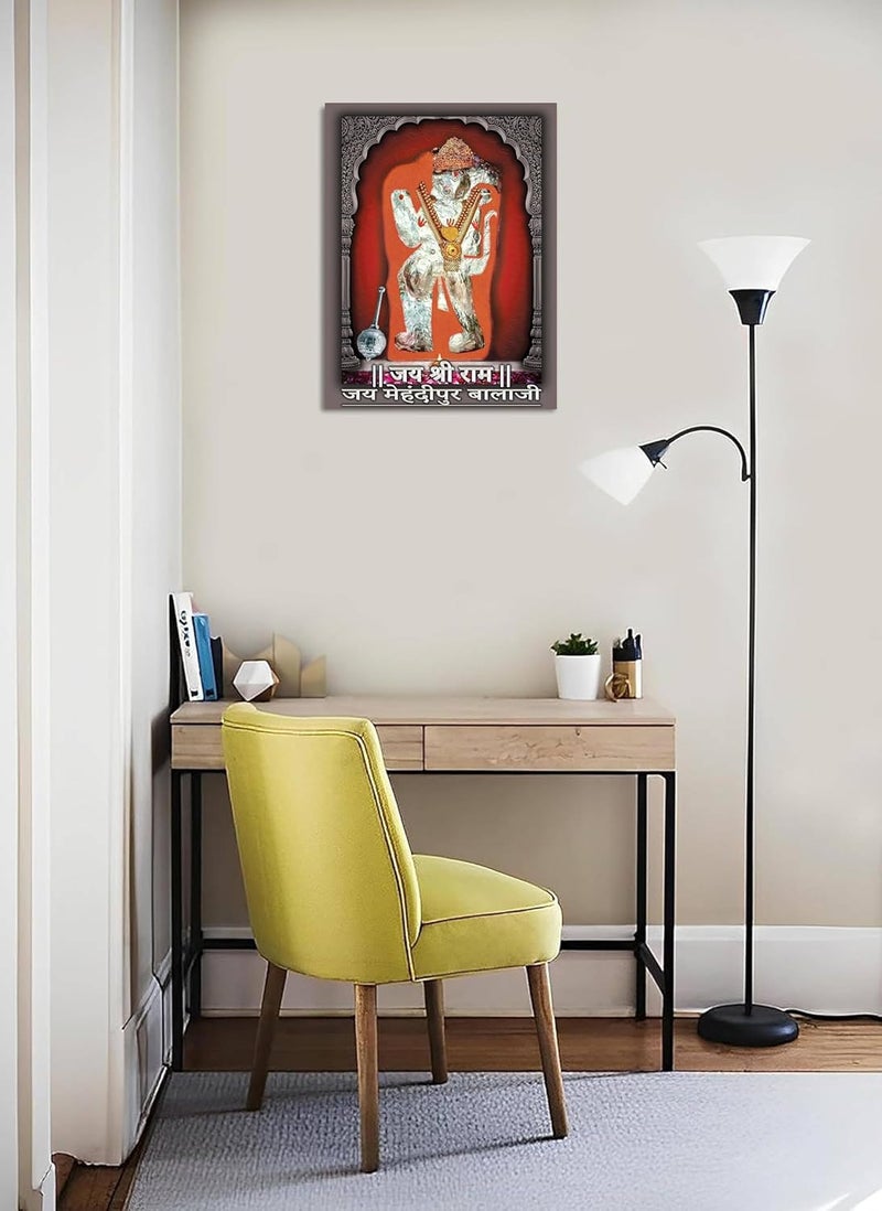 Anaadi Mehandipur Balaji Photo Poster Without Frame For Home Office Decoration Pack Of 2 10x12 Inch - Image 3