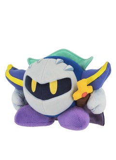 Sanei Kirby Adventure Series All Star Collection Meta Knight 5.5" Plush  - Image 1