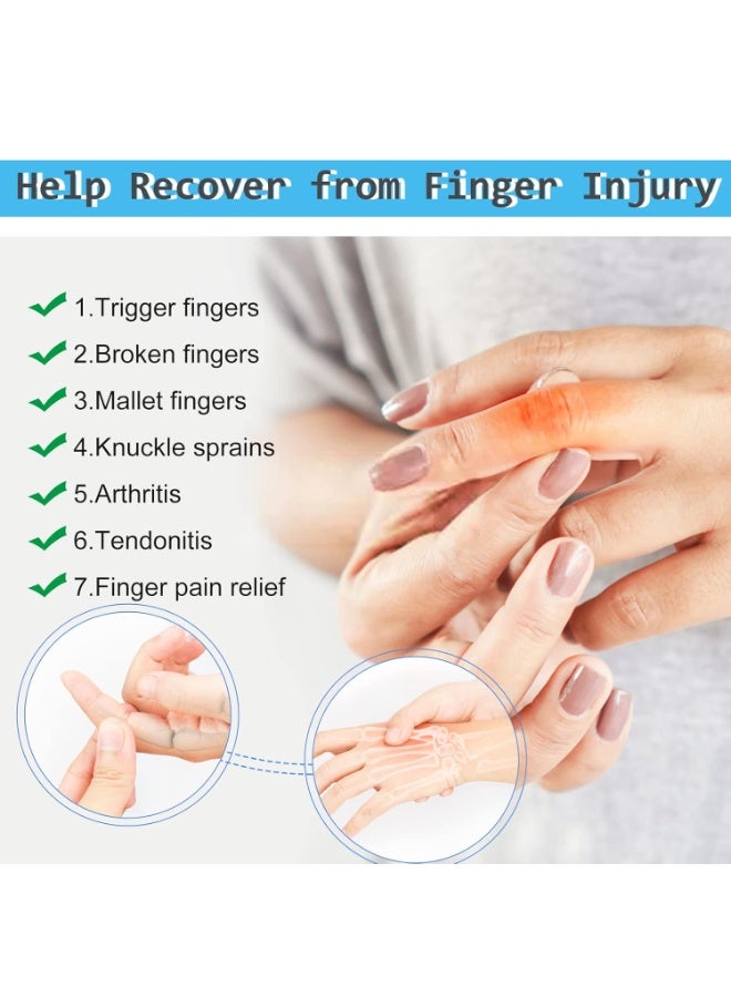 10PCS إصبع ضغط الأكمام دعم، إصبع الأكمام حماية الأسرة الإبهام قوس للإصبع الزناد التهاب المفاصل تورم كرة السلة الرياضة، التنفس مرنة تخفيف الألم - Image 4