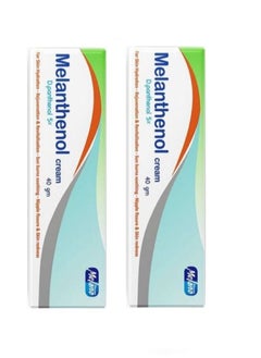 Melano Pharma 2 Piece Set Melanthenol Skin Moisturizing Cream For All Skin Types 2X40 gm  - Image 1