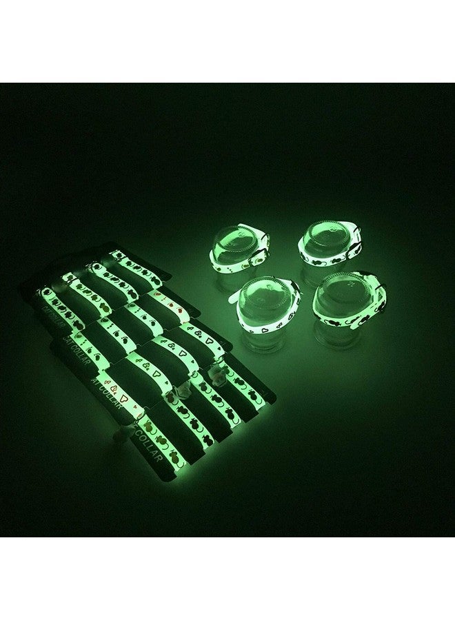 طوق عاكس قابل للتعديل للقطط والقطط الصغيرة مزود بأجراس طوق قابل للتعديل من الراديوم للقطط والجراء والقطط الصغيرة (قد يختلف اللون) عبوة من قطعتين، 0D-11 سم - Image 2