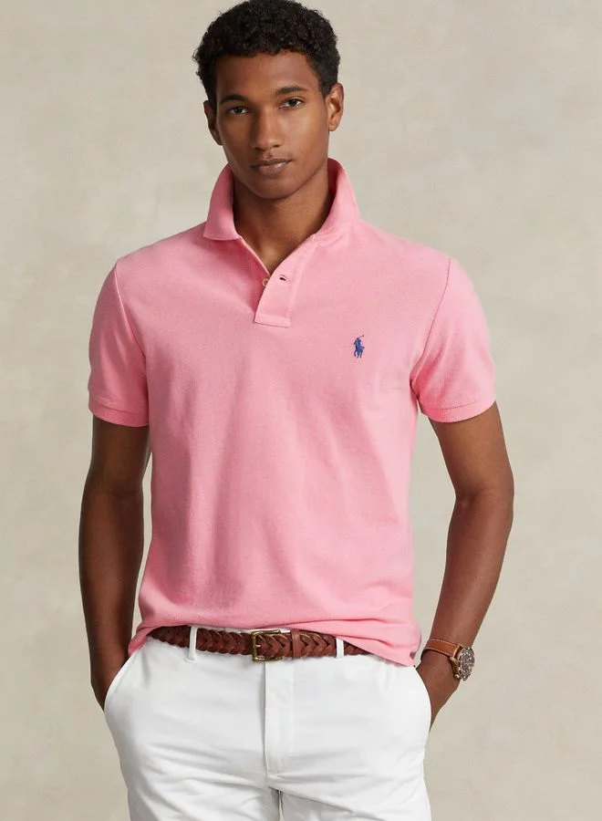 POLO RALPH LAUREN Custom Slim Fit Mesh Polo Shirt