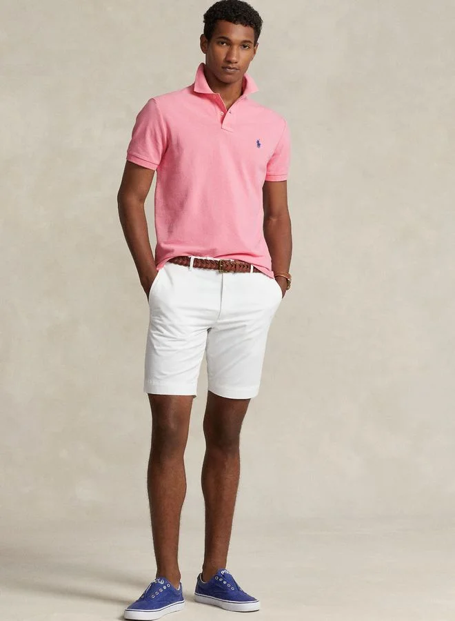 POLO RALPH LAUREN Custom Slim Fit Mesh Polo Shirt
