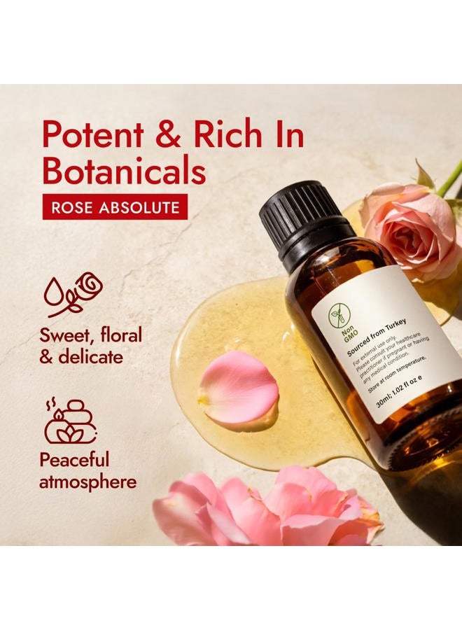 hana Rose Essential Oil - Waltz Through The Garden of Everlasting Fairytales (1.02 oz) - Pure Therapeutic Grade Rose Oil - Image 3