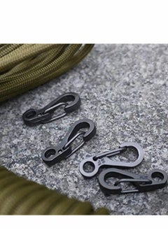 Y&D Mini Carabiner, Spring Back Pack Clasps Keychain Tactical Gear Hooks Key Chain for Outdoor Activity, Camping, Fishing, Hiking, Traveling, (Pack of 12)  - Image 3