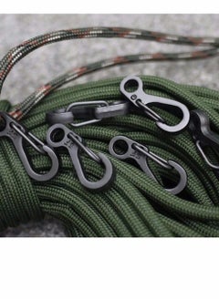 Y&D Mini Carabiner, Spring Back Pack Clasps Keychain Tactical Gear Hooks Key Chain for Outdoor Activity, Camping, Fishing, Hiking, Traveling, (Pack of 12)  - Image 5