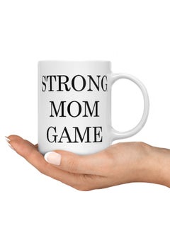 LIT Coffee Mug Funny Design GiftWhite Mug Strong Game Funny Motherhood  - Image 3