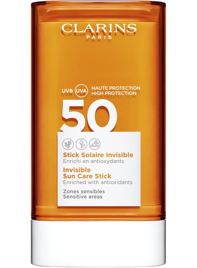 كلارنس Sun Care Stick SPF 50+ 17g | Broad Spectrum High Protection Mineral Sunscreen Stick for Face & Sensitive Areas | Water-Resistant UVA UVB Reef-Safe Sun Protection Stick | Portable No-Rub SPF 50+ Travel Sunscreen 17grams - Image 1