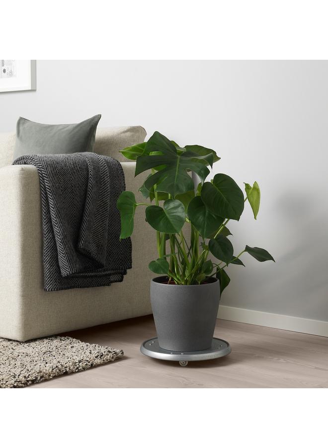 Zaboon Plant Pot, Dark Grey, 19 Cm - Image 3