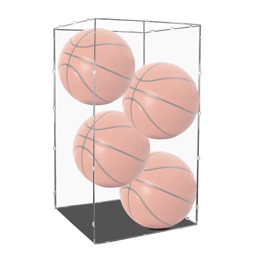 Evron Evron Display Case for Collectibles Assemble Clear Acrylic Box Alternative Glass Case for Display Action Figures Home Storage  Organizing Toys 16x16x30 inch41x41x76cm 