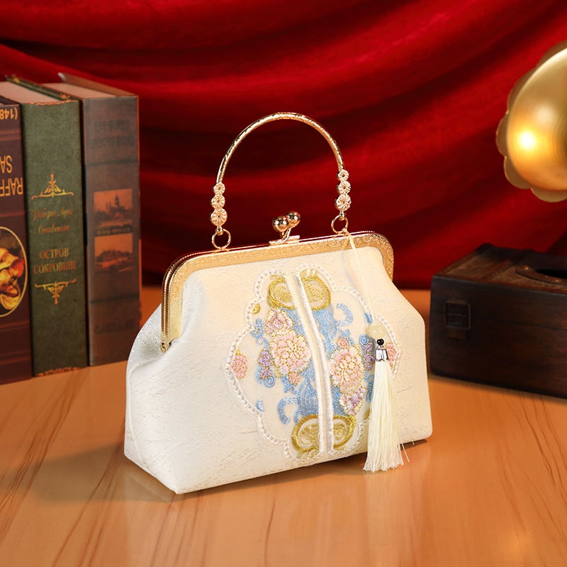 Chinese Embroidery Crossbody Bag - Image 4
