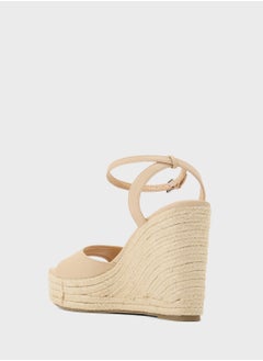 Truffle High Heel Wedge Sandal  - Image 3