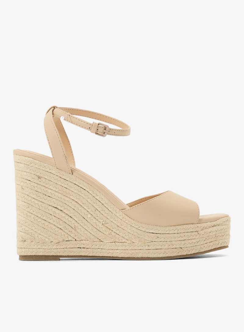 Savannah Collection High Heel Wedge Sandal