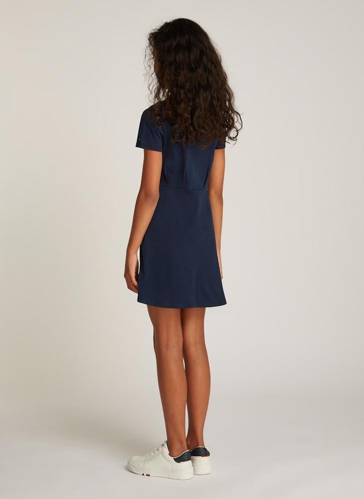 TOMMY HILFIGER MINI CORP DRESS SS  - Image 2