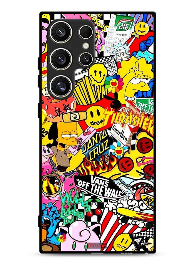 Tolwak Samsung Galaxy S24 Ultra 5G Protective Case Cover Off The Wall - Image 1