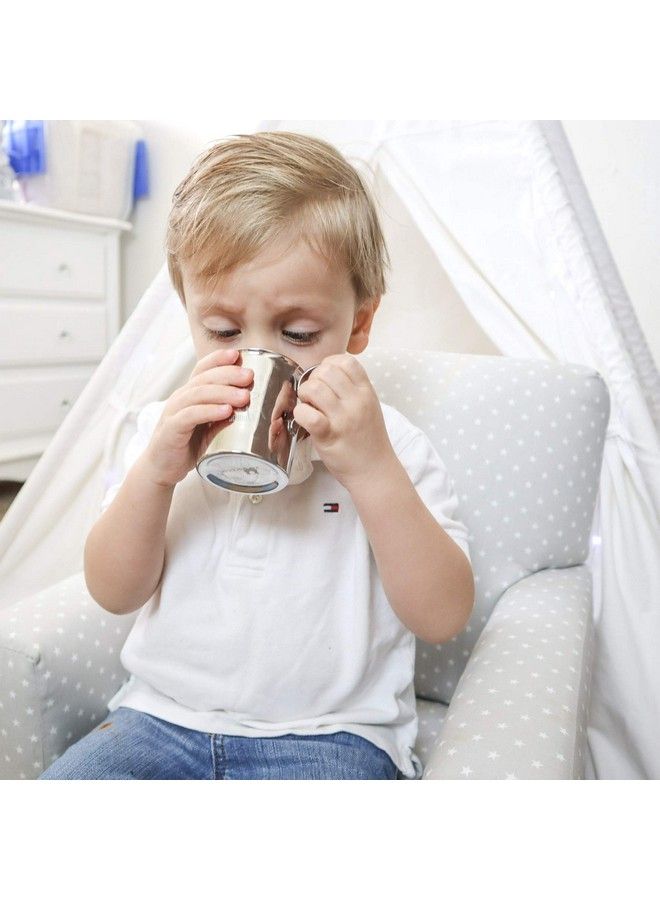 Kiddobloom أكواب أطفال من الفولاذ المقاوم للصدأ (2 قطعة) ضفدع - Image 3