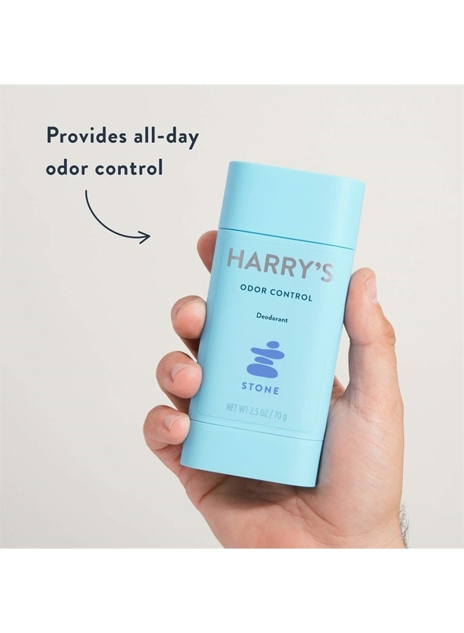 Harry's Men's Deodorant - Odor Control Deodorant - Aluminum-Free - Variety - Stone, Fig, Redwood (2.5 Ounce (Pack of 3) - Image 3