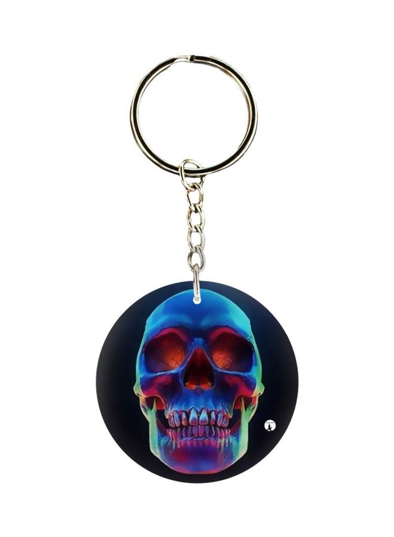 RKN Skull Printed Keychain