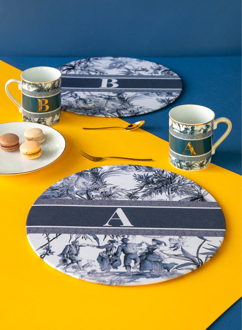 Baci milano Porcelain Coffee Mug - Letter S (10.5 cm), Alphabet Mug with Gold Trim, Customized Mug for Coffee or Tea, Versailles-Inspired Design, Gifts for Women (Incl Gift Box) - Image 3