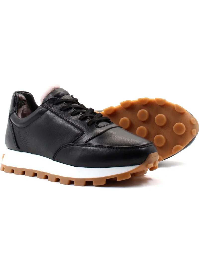 Fast Step Leather Fur Men's Casual Shoes 154Kga730