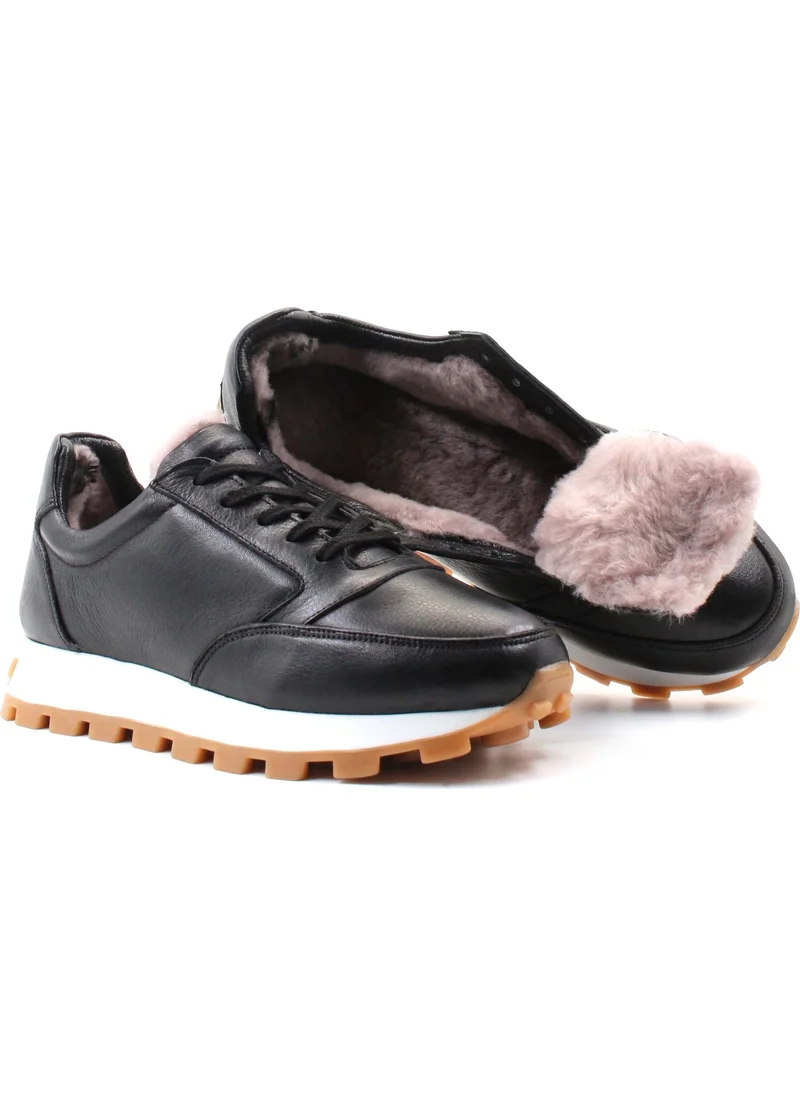 Fast Step Leather Fur Men's Casual Shoes 154Kga730