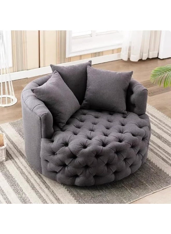 Premium Nordic Sofa Chair  A Blend of Style and Comfort for any space (Dark Grey)
