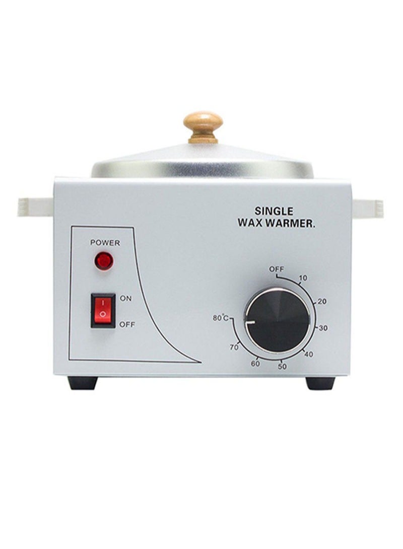 BLOOMING TIME Single Wax Heater Machine Hair Removal Waxing Kit Wax Warmer for Body Hair Removal with 600ml Banana Wax 100 Pcs Wax Paper Strip and 10 Pcs Wood Spatula - Image 4