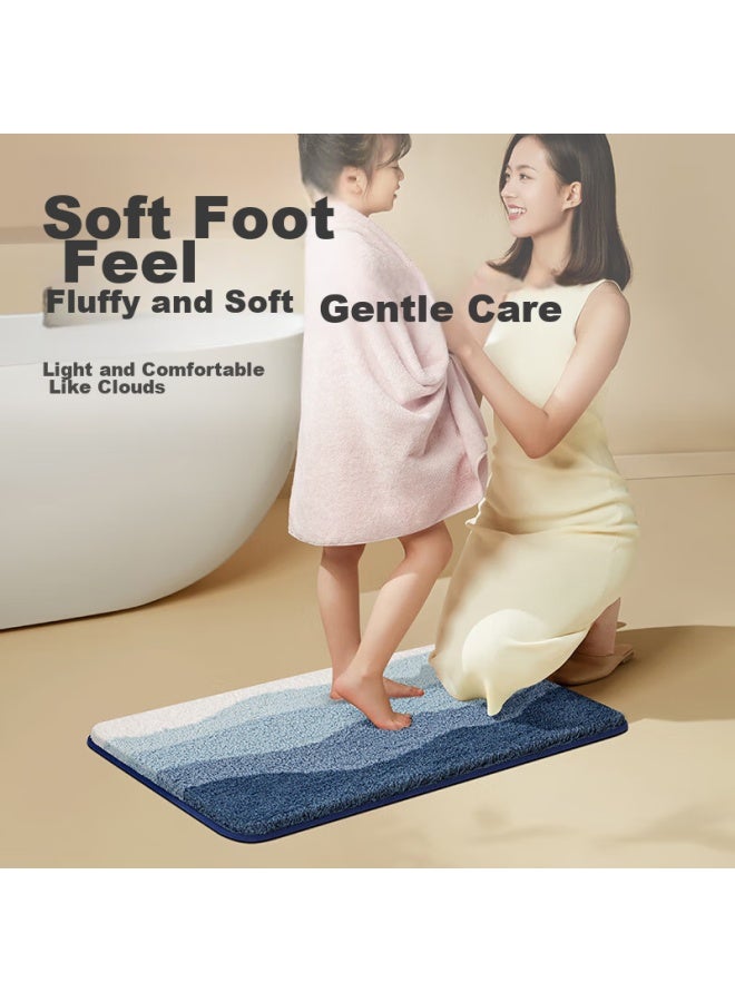 Dajiang Bathroom Mat, Entrance Doormat, Absorbent Floor Mat, Non-slip Bath Mat, 50x100cm - Image 5
