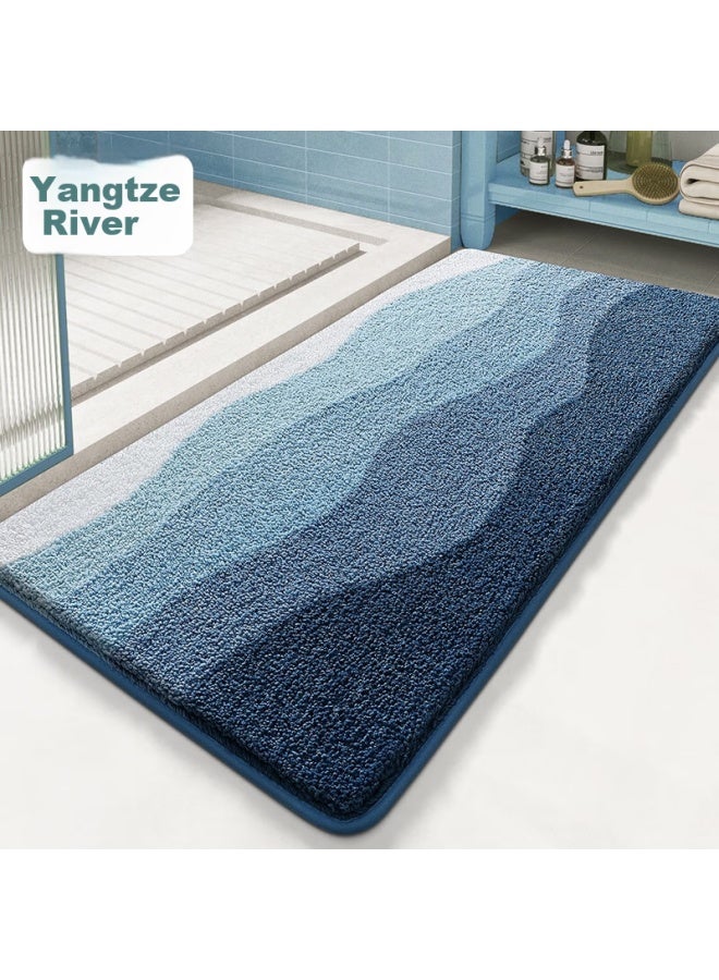 Dajiang Bathroom Mat, Entrance Doormat, Absorbent Floor Mat, Non-slip Bath Mat, 50x100cm - Image 1