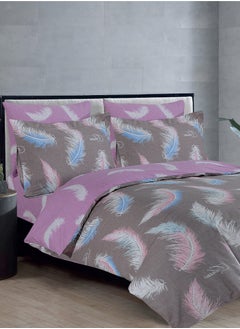 Amali  Amali Complete Single Bed Set including 1 x Duvet Cover 160cm x 220cm 1 x Fitted Sheet 120 x 200 + 35cm with 1 x Pillow Cases 50 x 75cm and 1 x Oxford Pillowcase  - Image 2