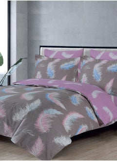 Amali  Amali Complete Single Bed Set including 1 x Duvet Cover 160cm x 220cm 1 x Fitted Sheet 120 x 200 + 35cm with 1 x Pillow Cases 50 x 75cm and 1 x Oxford Pillowcase  - Image 1