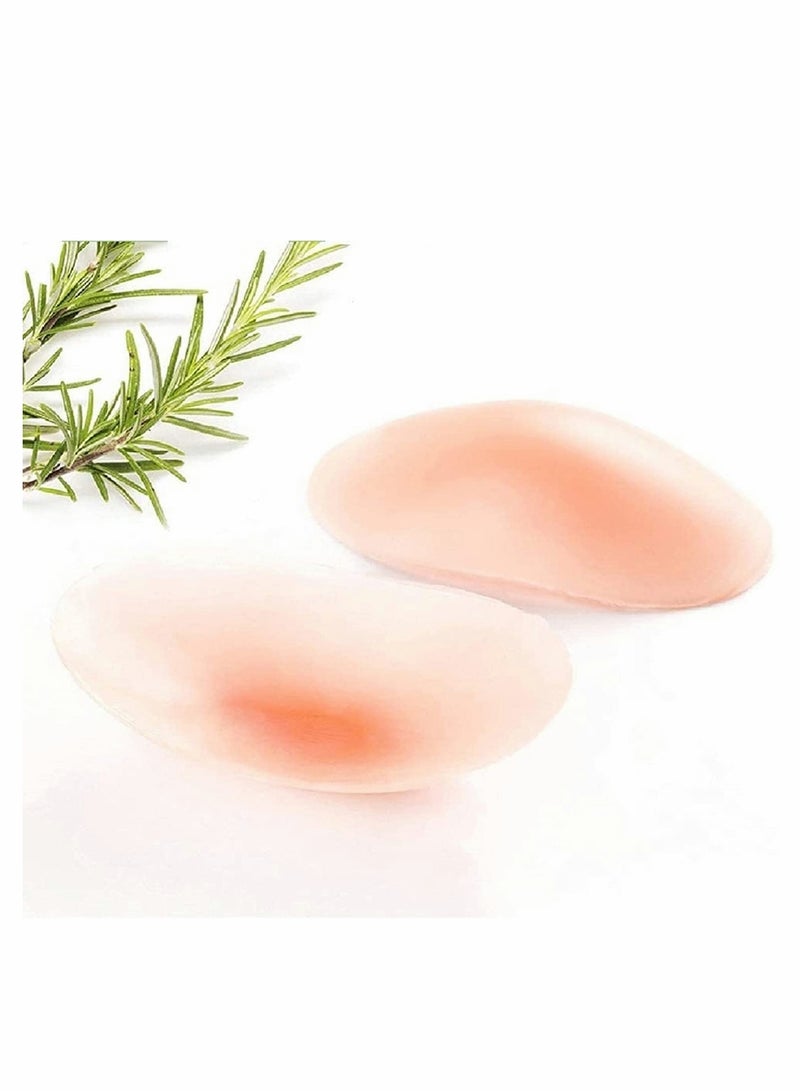 SOLARAE وسادات كتف سيليكون للنساء، وسادات دفع الكتف، وسادات كتف لاصقة سيليكون مضادة للانزلاق، وسادات كتف غير مرئية قابلة للتنفس وقابلة لإعادة الاستخدام (1 زوج) - Image 1