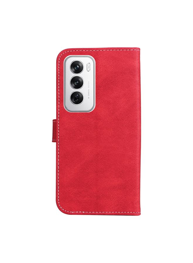 اس-توب جراب هاتف OPPO Reno12 5G Global بثلاثة ألوان من الجلد - Image 3
