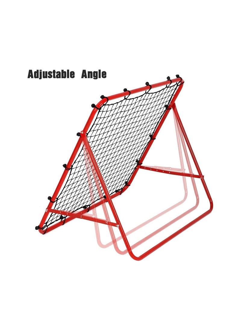 Generic - Football Kickback Rebounder Adjustable Angles Training Net 100 cm - Image 1