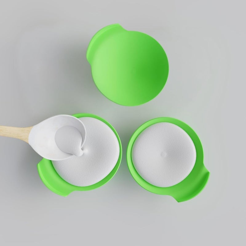 Teneza 3 Pcs Non-stick Silicone Idli Maker, Bpa-free | Temperature Resistant | Silicone Mould | Small Idli Plates | Microwave Safe | Microwave Idli Maker - Image 1