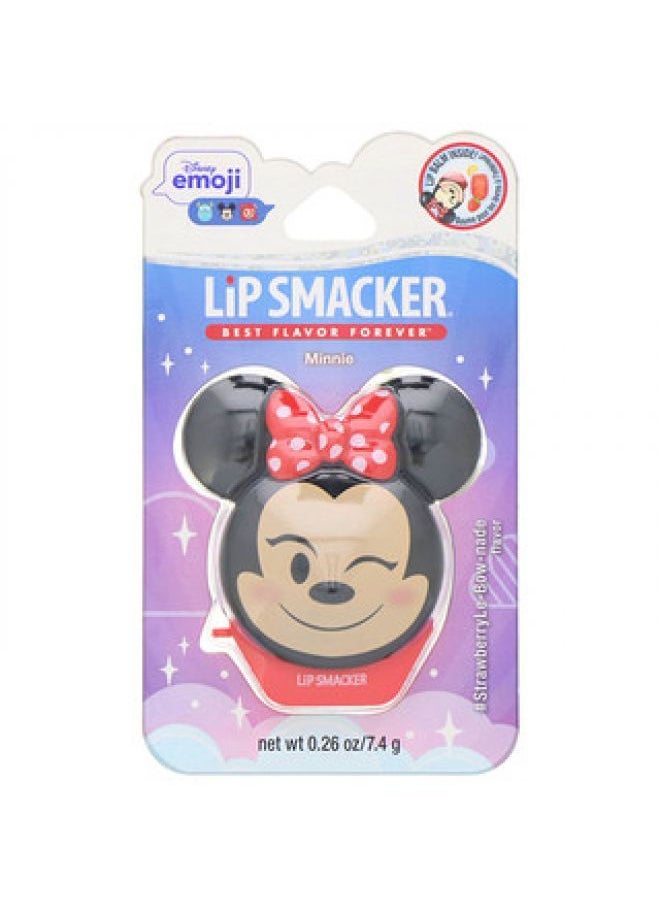 Lip Smacker Lip Smacker Disney Emoji Lip Balm Minnie #StrawberryLe-Bow-nade 0.26 oz 7.4 g  - Image 2