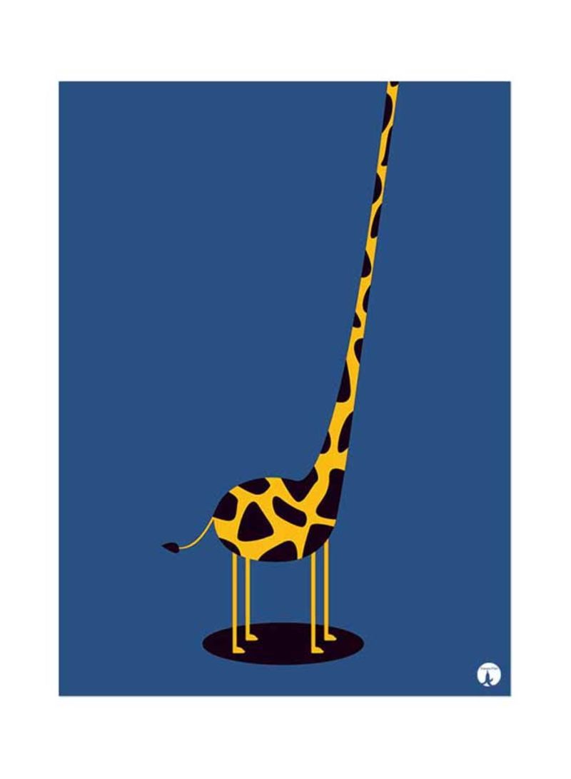 RKN A Giraffe Mouse Pad Blue