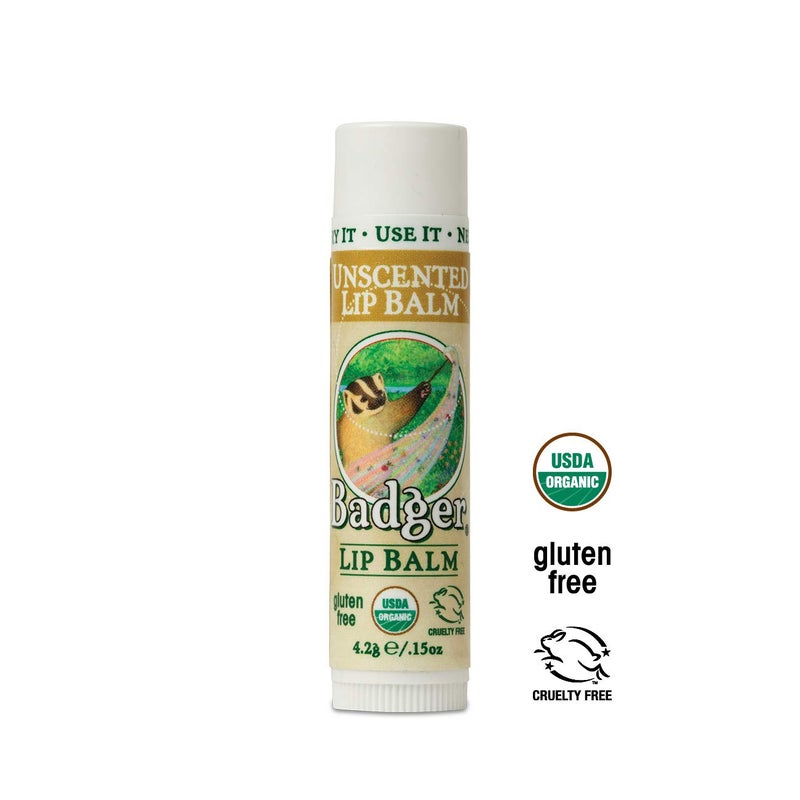 Badger Lip Balm Stick,0.15 oz - Image 2