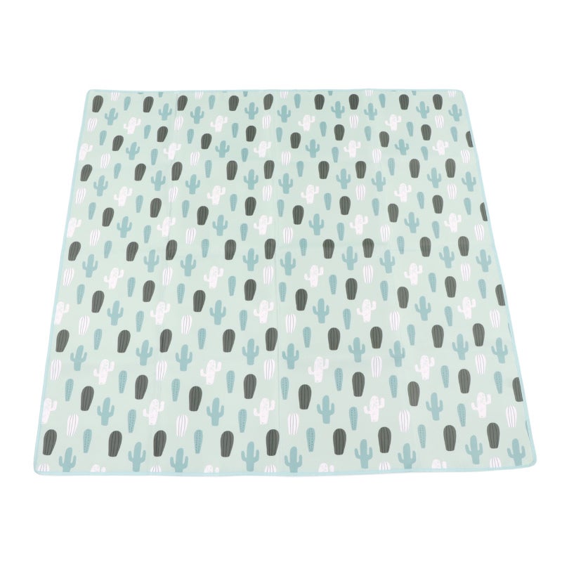Padded Play Mat: Large Waterproof Non Slip Foldable Mat - Easy Clean Versatile Crawling Mat for Babies Toddlers Indoor Outdoor Use - Image 3