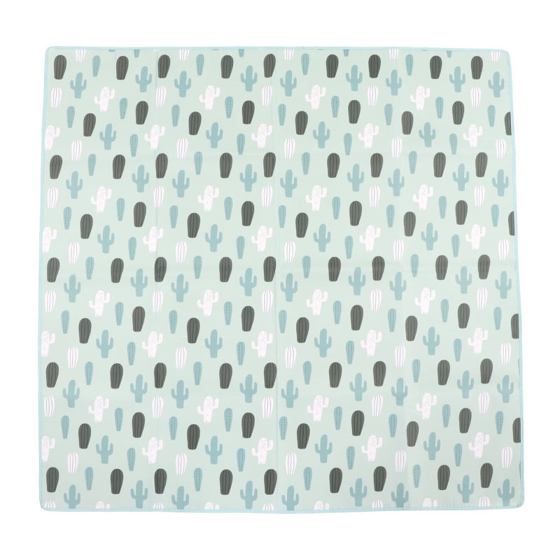 Padded Play Mat: Large Waterproof Non Slip Foldable Mat - Easy Clean Versatile Crawling Mat for Babies Toddlers Indoor Outdoor Use - Image 2
